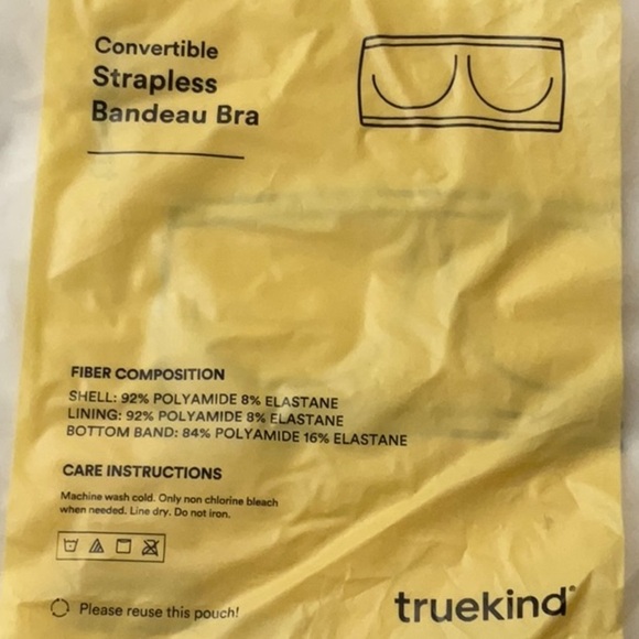 Convertible Strapless Bandeau Bra - NWT - Picture 3 of 12